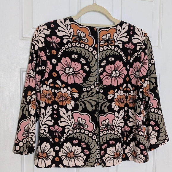 H&M Flowy Floral Patterned Top - Picture 4 of 6